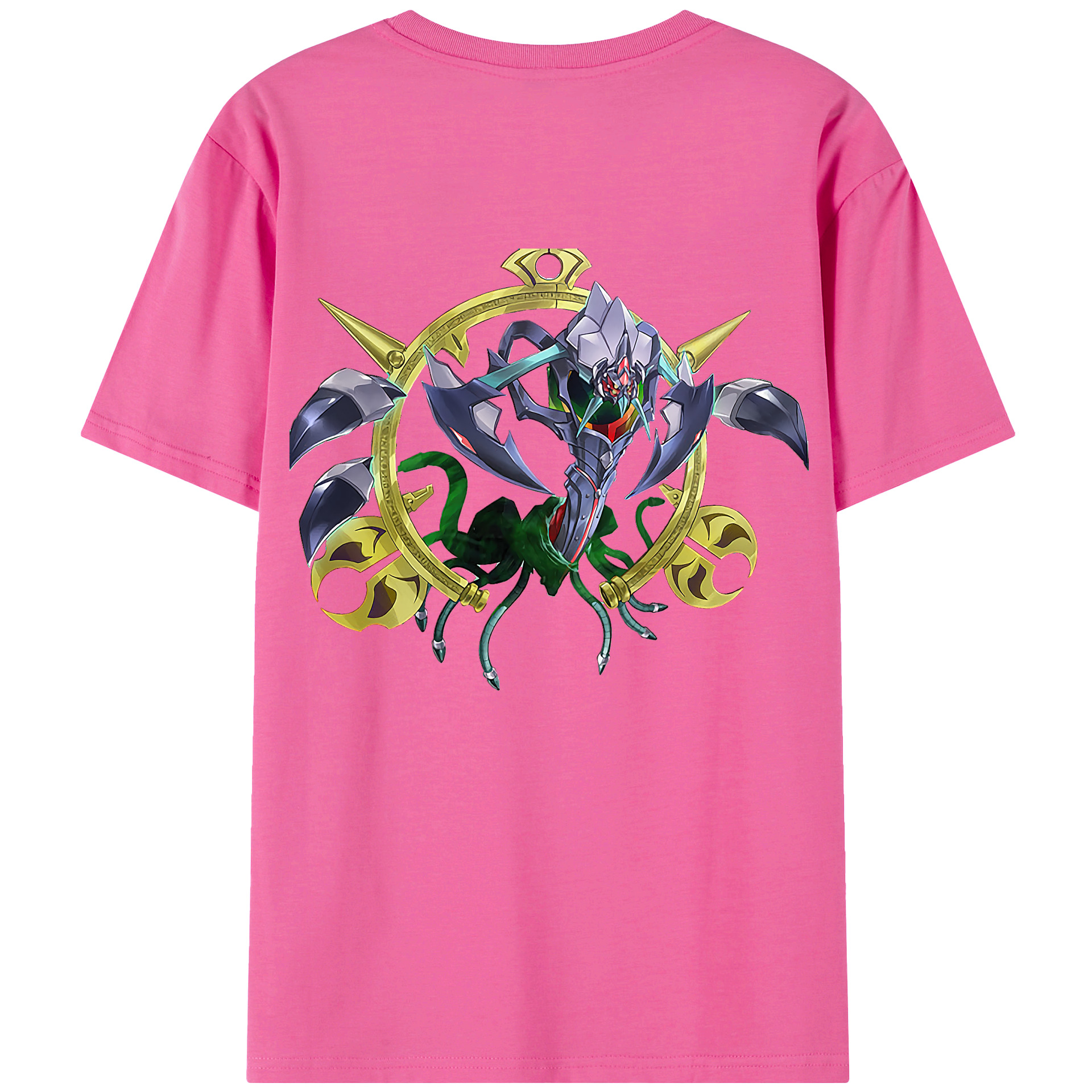 （画像用） 遊☆戯☆王 Yu-Gi-Oh! レディース半袖Tシャツ(バックプリント)